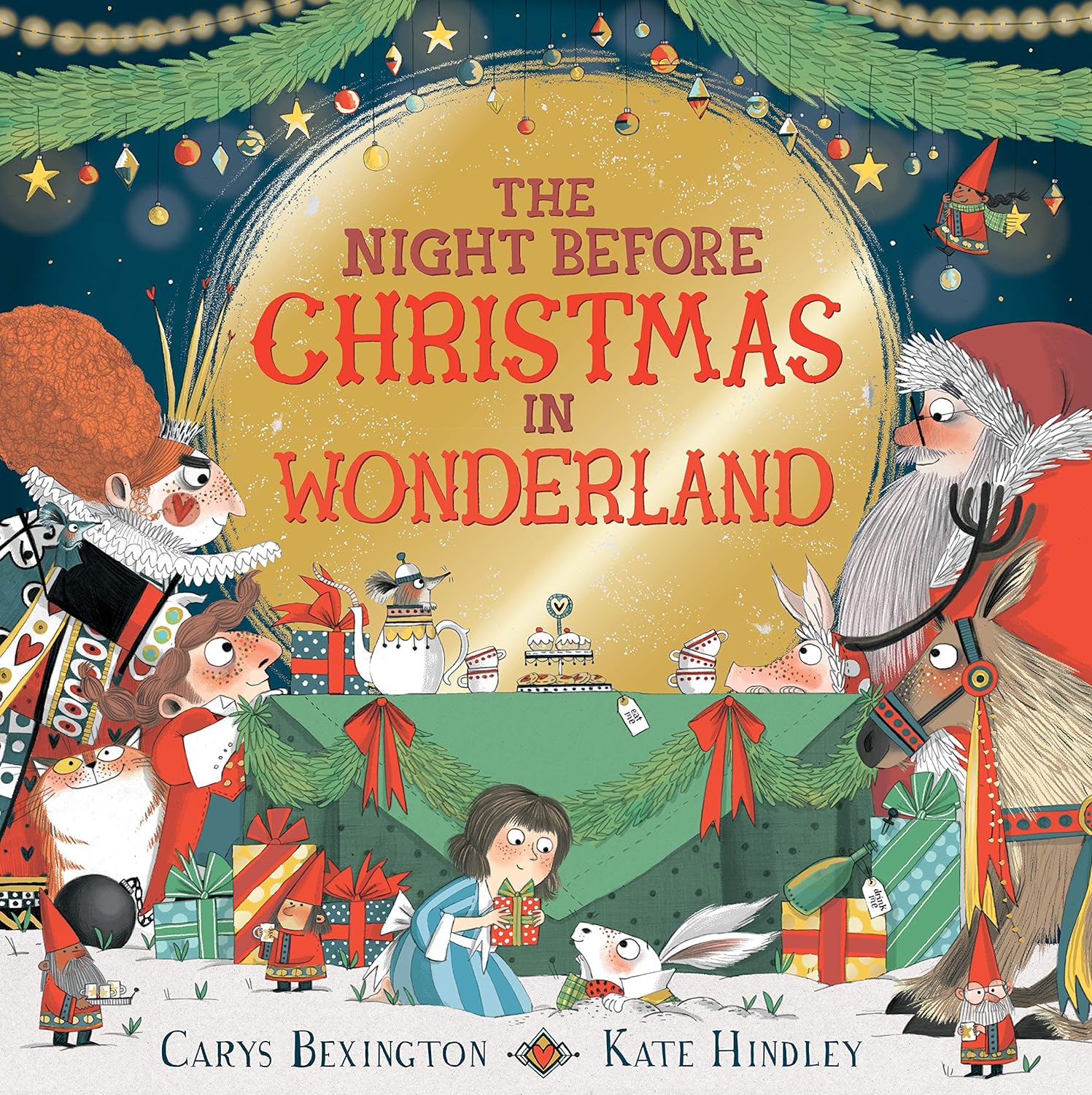 The Night Before Christmas In Wonderland - Paperback