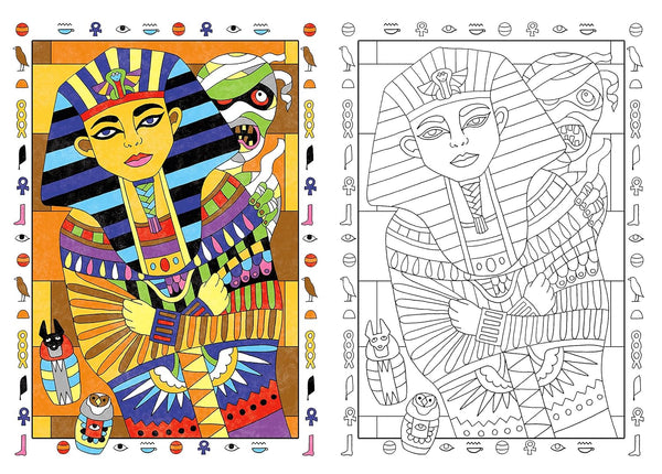 Amazing Copycat Coloring : Cool Pictures to Copy and Complete - Paperback