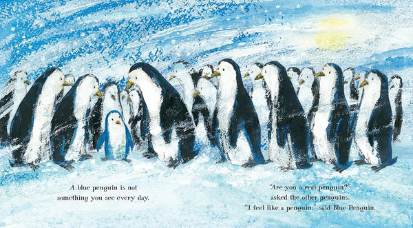 Blue Penguin - Hardback