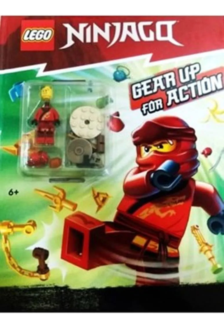 Lego Ninja Go Activity Book Gear For Action - Paperback