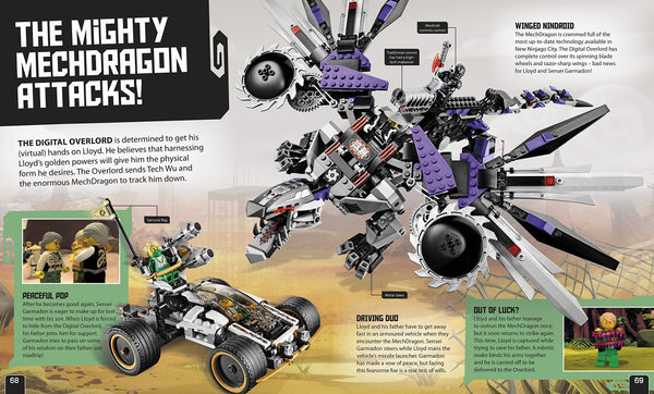 LEGO® Ninjago Secret World of the Ninja: Includes Exclusive Sensei Wu Minifigure - Kool Skool The Bookstore