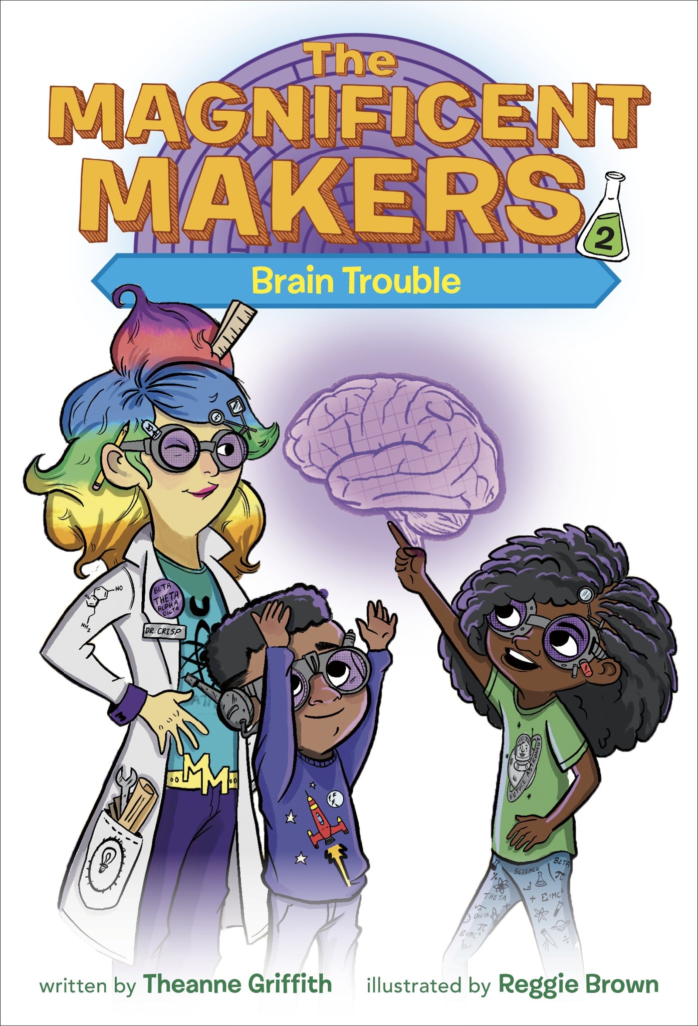 The Magnificent Makers #2: Brain Trouble - Paperback