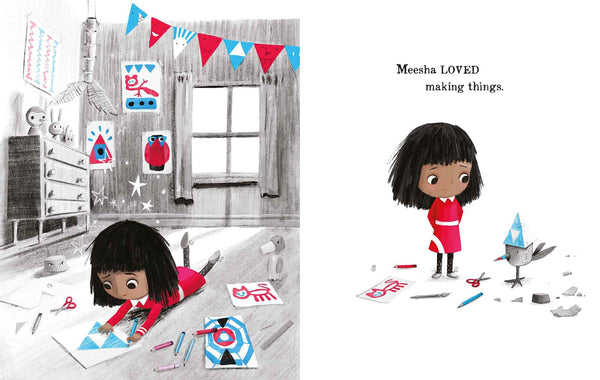Meesha Makes Friends: A Big Bright Feelings Book - Hardback