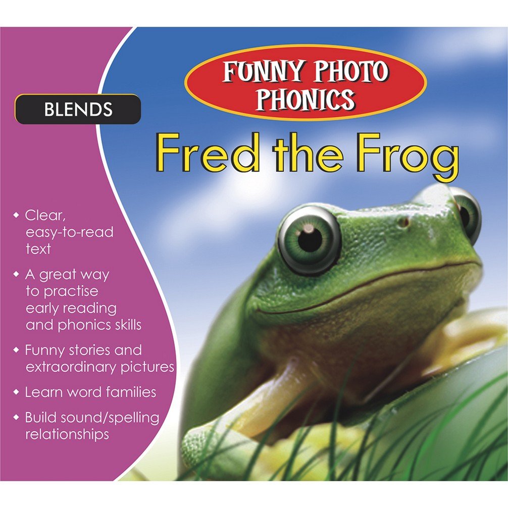 Funny Photo Phonics Fred The Frog - Paperback
