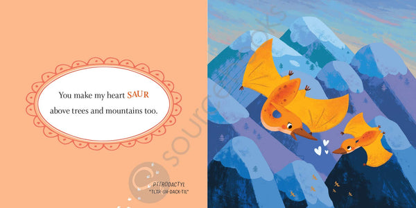 I Love You More, Babysaur - Boardbook