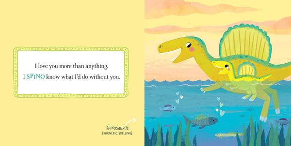 I Love You More, Babysaur - Boardbook