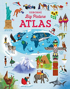 Usborne Big Picture Atlas - Hardback