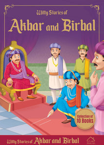 Witty Stories of Akbar and Birbal - Collection Of 10 Books - Paperback