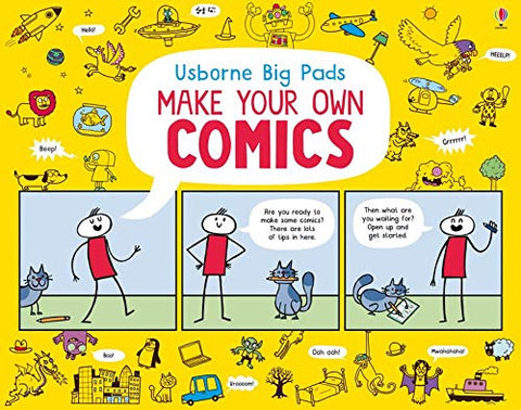 Usborne Make Your Own Comics - Paperback