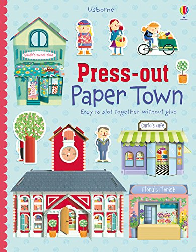 Usborne :   Press-out Paper Town