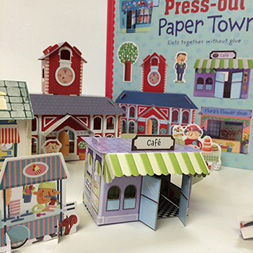 Usborne :   Press-out Paper Town