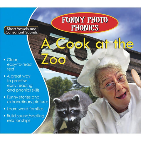 Funny Photo Phonics A Cook at the Zoo- Paperback