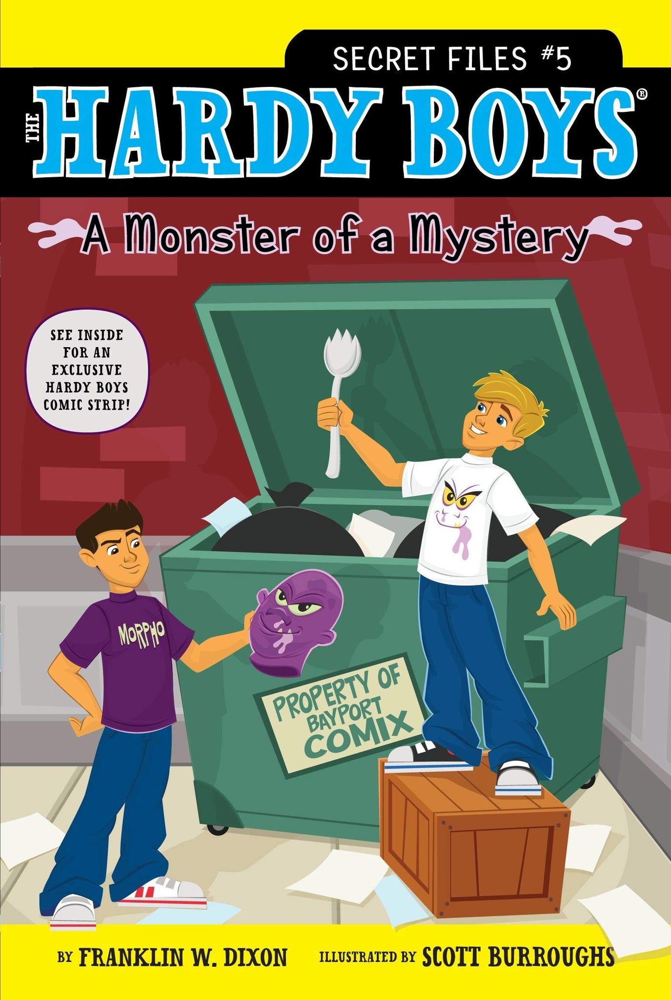 Hardy Boys Secret Files #5 : A Monster of a Mystery - Paperback