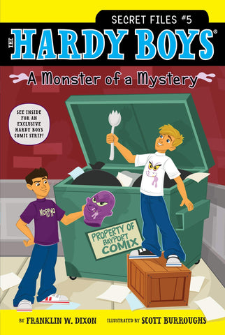 Hardy Boys Secret Files #5 : A Monster of a Mystery - Paperback
