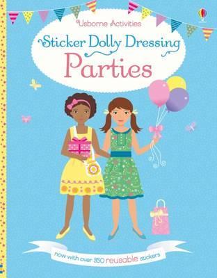 Sticker Dolly Dressing Parties - Paperback