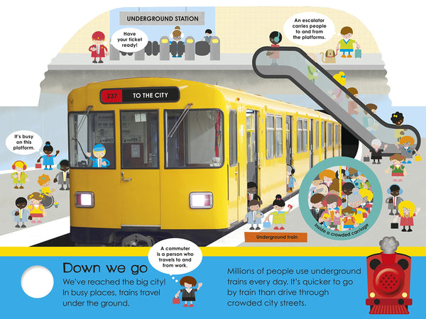 My Best-Ever Pop-Up Noisy Train Book - Boardbook