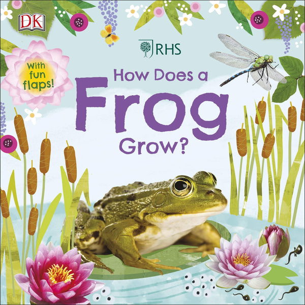 RHS How Does a Frog Grow? - Boardbook