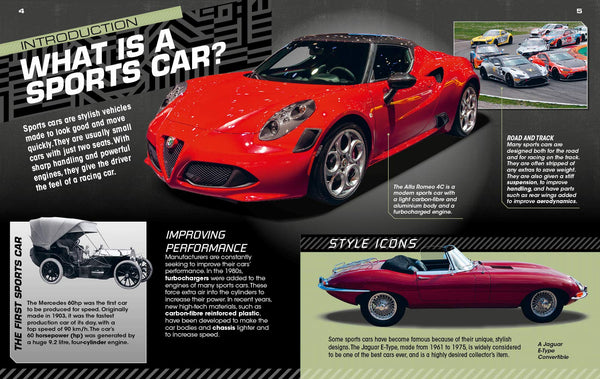 Motormania: Sports Cars - Hardback