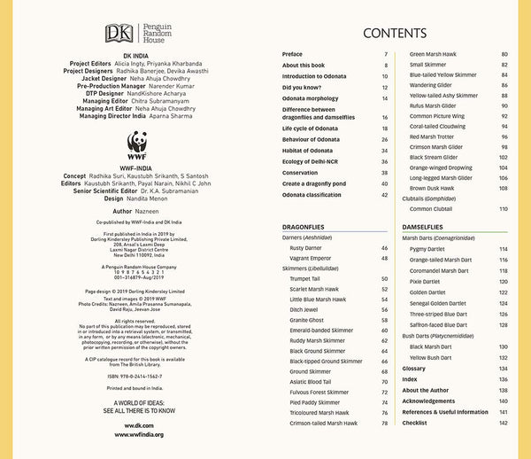 Dragonflies & Damselflies in & Around Delhi: A Field Guide - Paperback