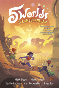 5 Worlds #4: The Amber Anthem (Graphic Novel)- Paperback