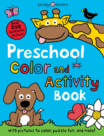 Preschool Color & Activity Book  - Paperback