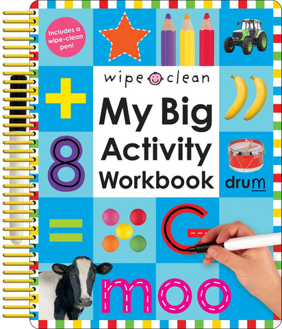 Wipe Clean : My Big Activity Workbook (My Big Step by Step) - Spiral-bound