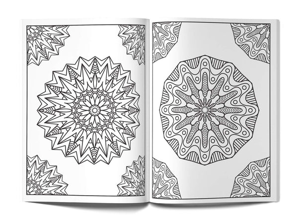 Relaxing Mandala For Kids - Paperback