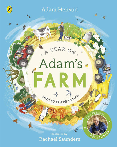 A Year on Adam's Farm - Boardbook