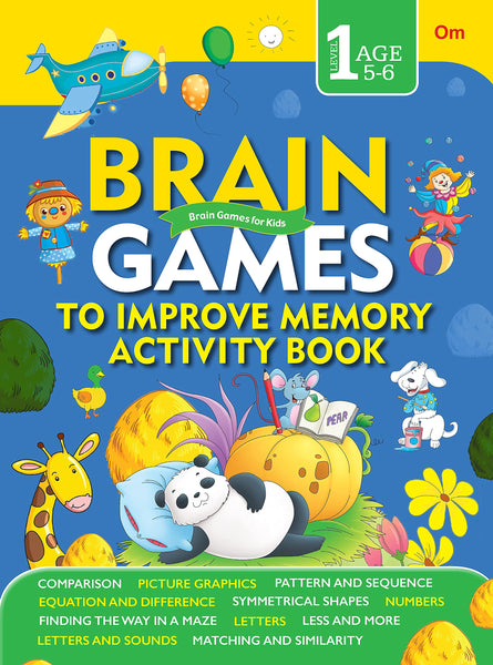 Brain Games To Improve Memory Activity Book Level - 1