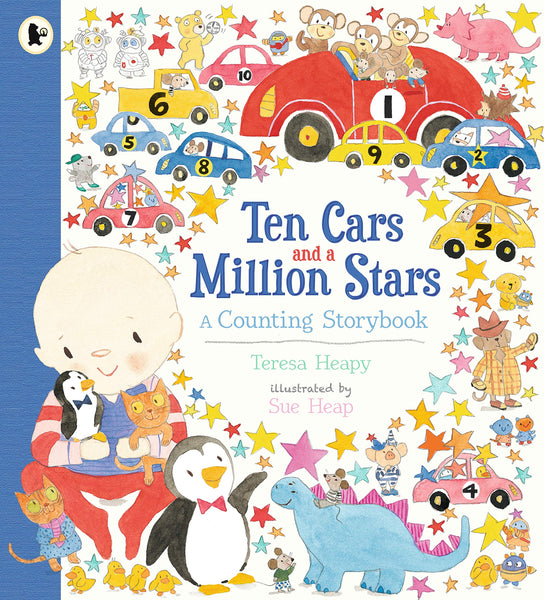 Ten Cars and a Million Stars: A Counting Storybook Paperback