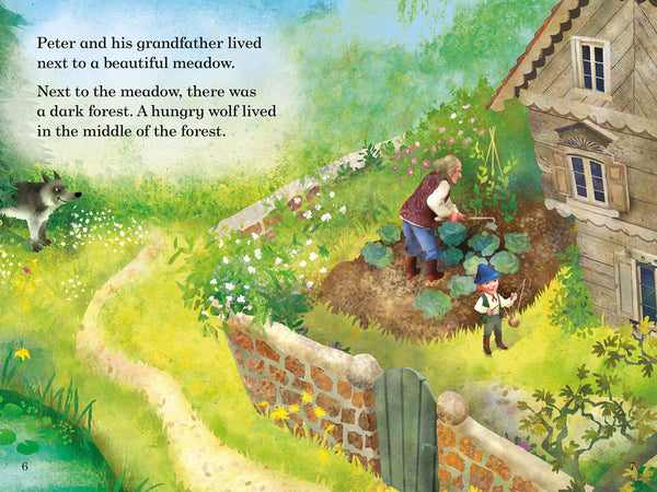 Ladybird Readers Level 4 : Peter and the Wolf  - Paperback