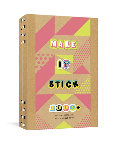 Make It Stick Notebook: 1,000+ Stickers and a Customizable Cover