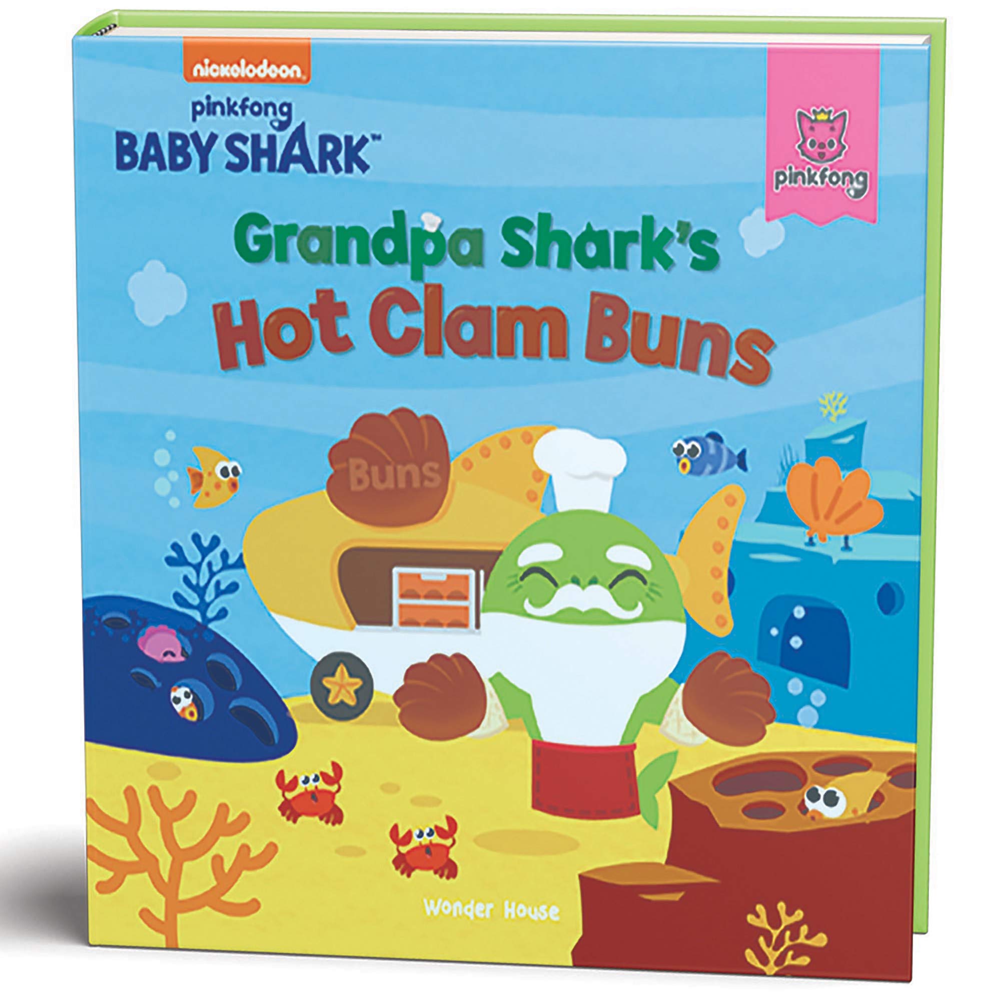 Pinkfong Baby Shark - Grandpa Shark's Hot Clam Buns - Hardback