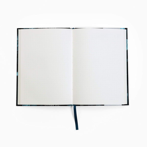 What We See in the Stars Journal: Clothbound Writing Notebook with Dotted Pages and an Elastic Band