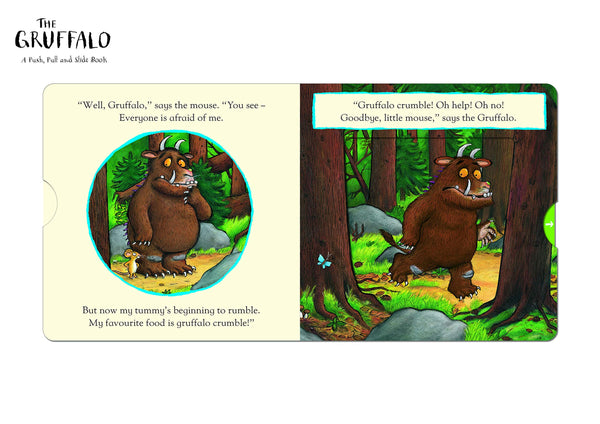 The Gruffalo: A Push, Pull and Slide Book - Boardbook