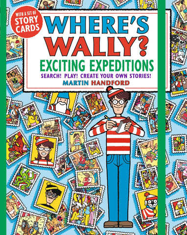 Where's Wally? Exciting Expeditions: Search! Play! Create Your Own Stories! - Paperback