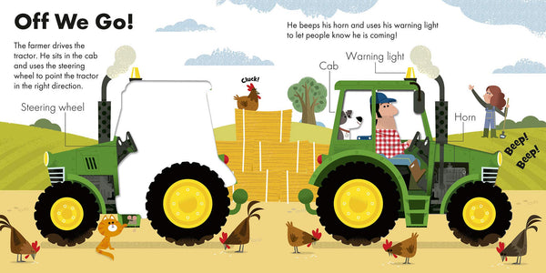 How it Works: Tractor: HIW: Tractor - Board Book