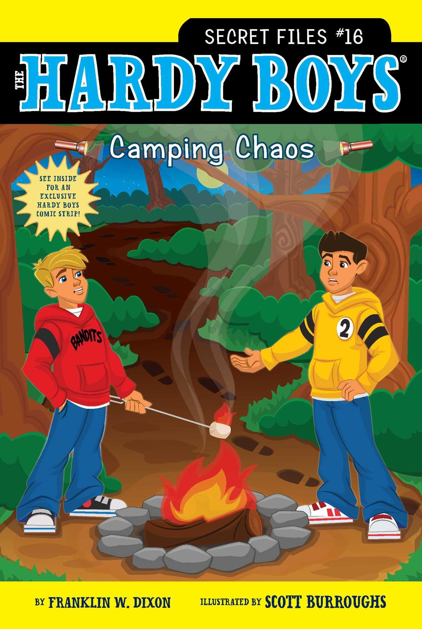 The Hardy Boys: Secret Files #16 : Camping Chaos -Paperback