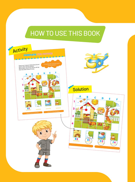Brain Games To Improve Memory Activity Book Level - 1