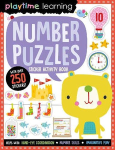 Playtime Learning Number Puzzles - Paperback