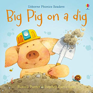 Usborne Phonics Readers : Big Pig on a Dig - Paperback