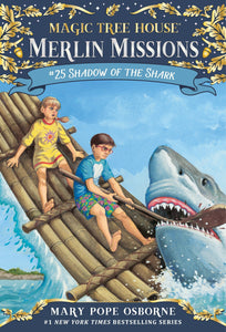 Merlin Missions #25:  Shadow of the Shark - Paperback