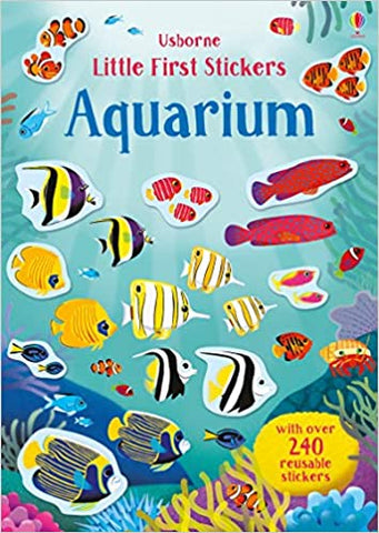Usborne Little First Stickers Aquarium - Paperback