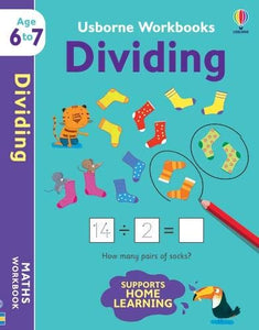 Usborne Workbooks Dividing 6-7 - Paperback