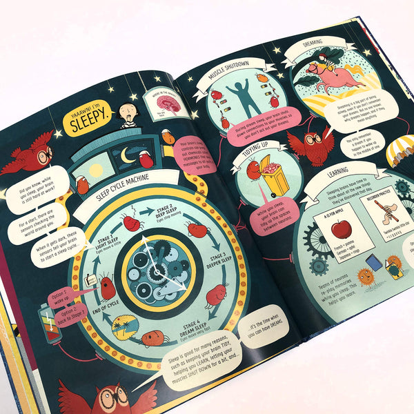 Usborne Book of the Brain and How it Works - Hardback