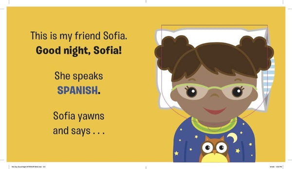 We Say Good Night - Boardbook