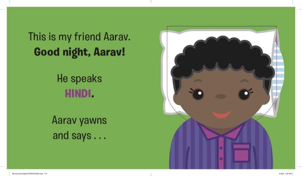 We Say Good Night - Boardbook