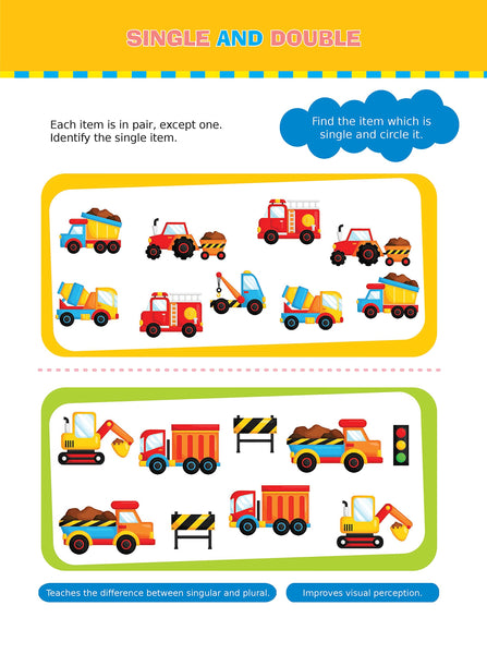 Brain Games To Improve Memory Activity Book Level - 1