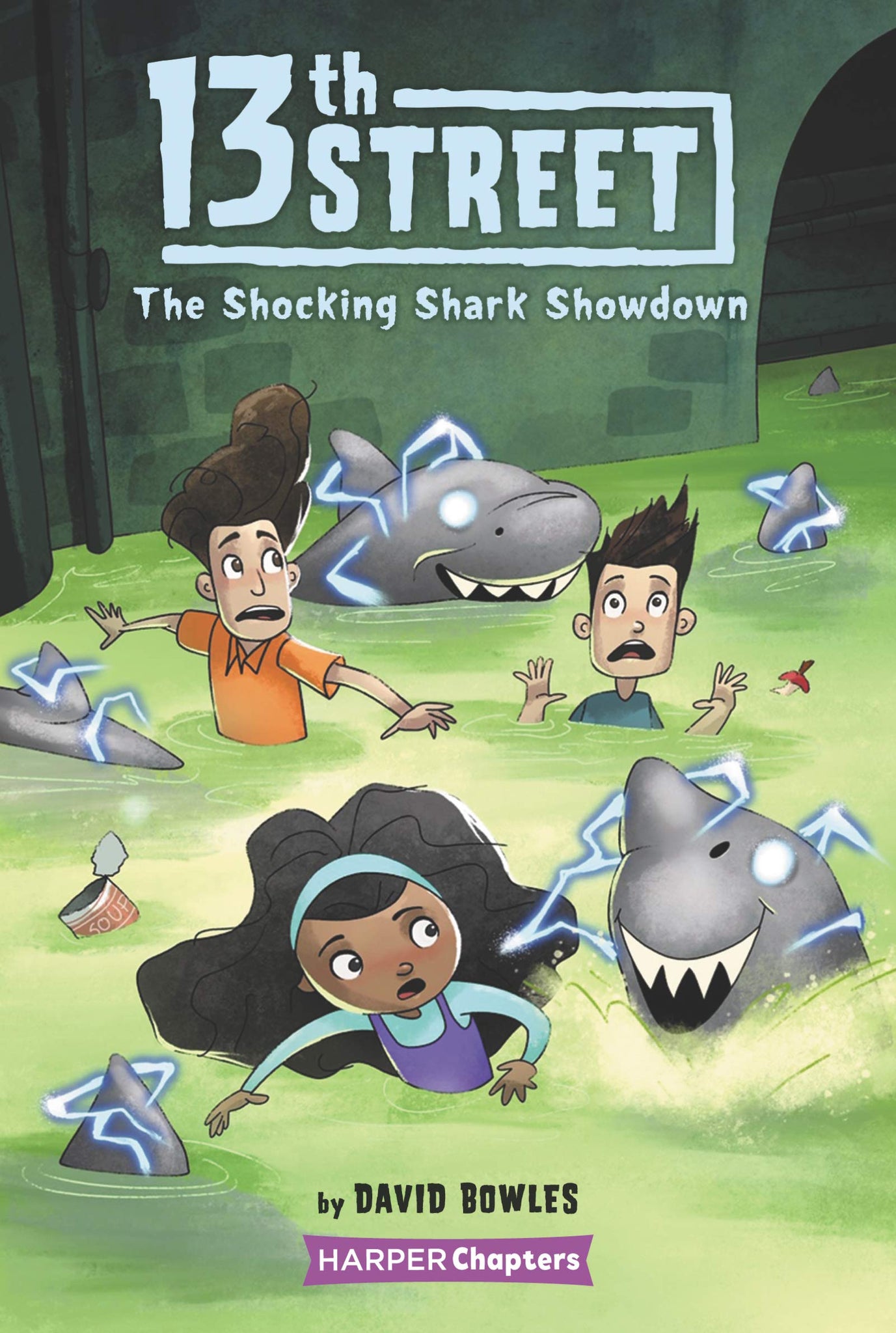 13th Street #4: The Shocking Shark Showdown - Paperback