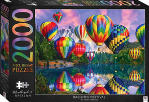 2000 Piece Jigsaw Puzzle Balloon Festival